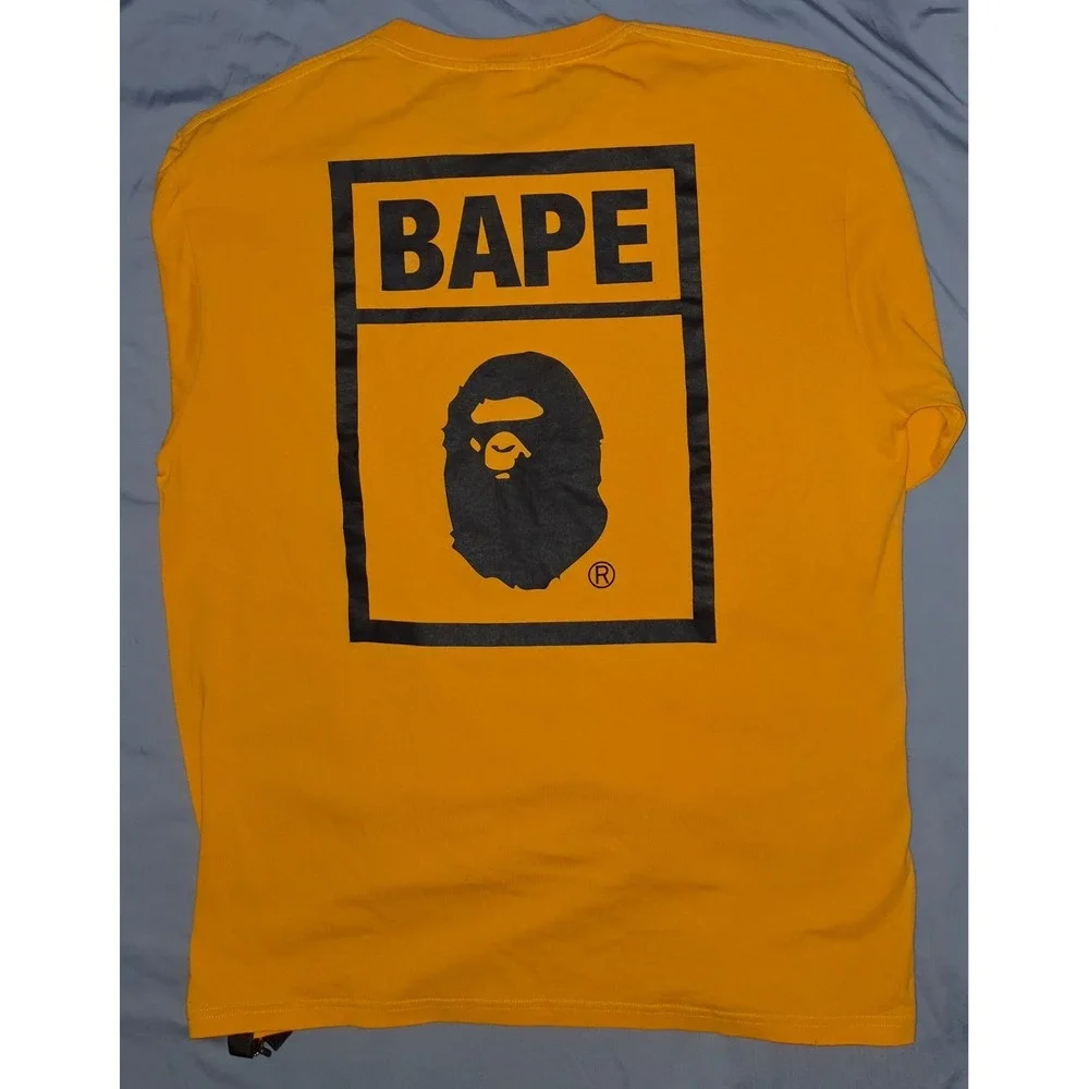 A Bathing Ape Bape Crewneck LS Men's Size XL '17 BIG APE Collection‎